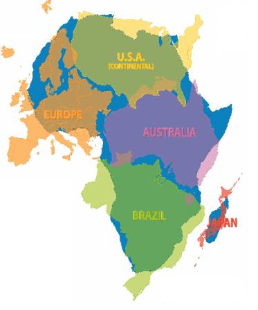 Size of Africa`s Potential biofuels